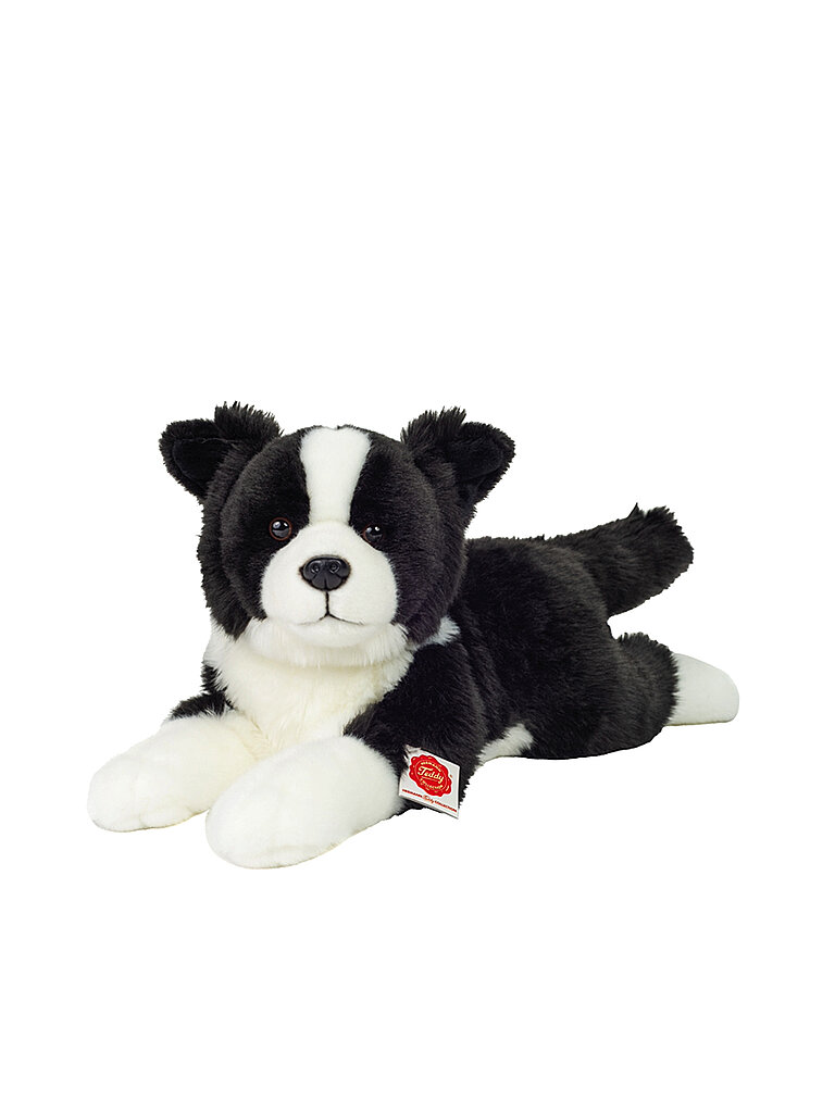 HERMANN TEDDY Plüschtier - Border Collie liegend 45cm